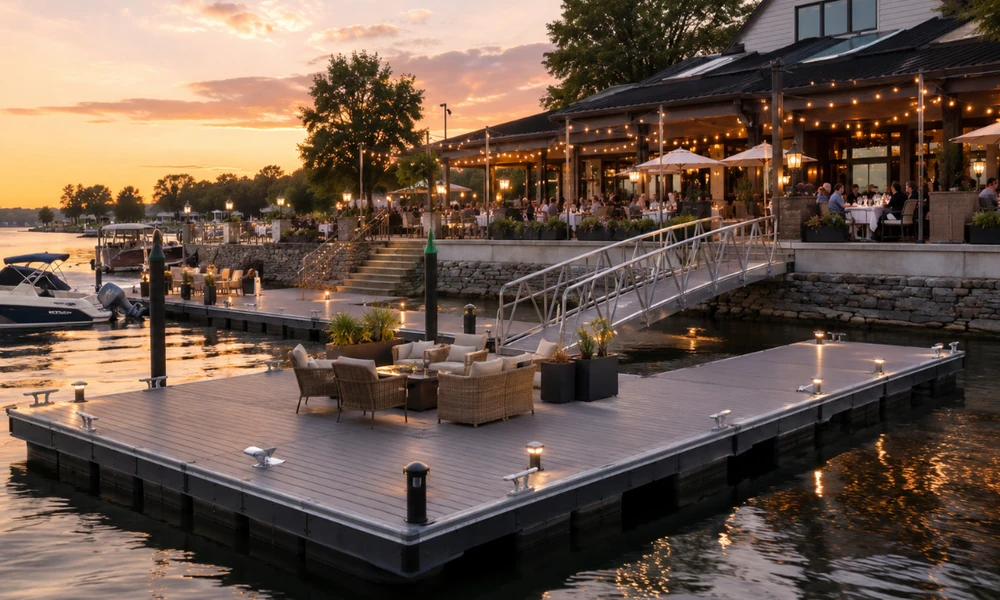 Floating Dock Planning for Waterfront Restaurants and Event Spaces